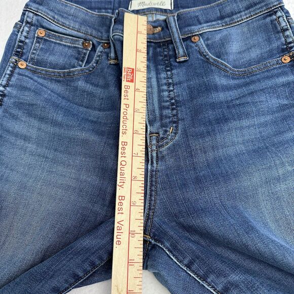 Madewell 10" High Rise Skinny Jeans Womens 27x27 Lyocell Blend Stretch Ankle - Picture 9 of 12